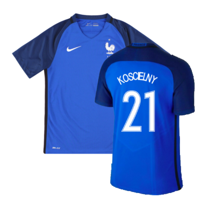 France 2016-17 Home Shirt (S) (Excellent) (Koscielny 21)