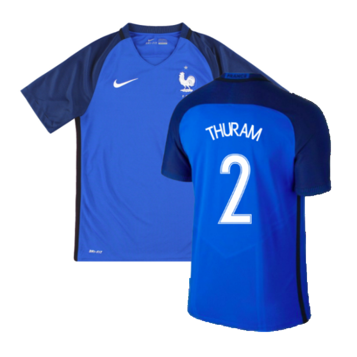 France 2016-17 Home Shirt (S) (Excellent) (THURAM 2)