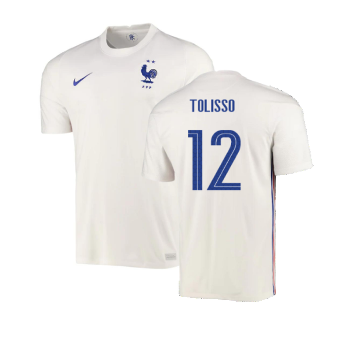 France 2020-21 Away Shirt (XXL) (Good) (Tolisso 12)