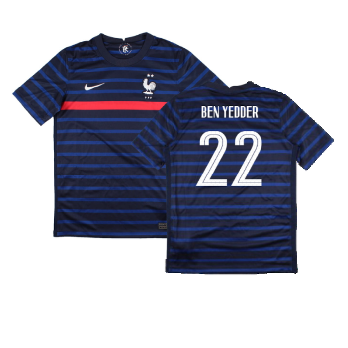 France 2020-21 Home Shirt (Mint) (Ben Yedder 22)