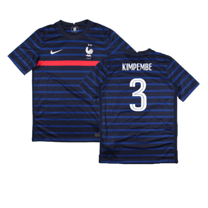 France 2020-21 Home Shirt (Mint) (Kimpembe 3)