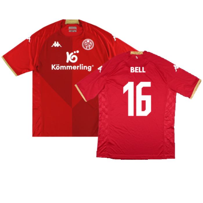 FSV Mainz 2022-23 Home Shirt (XL) (Excellent) (Bell 16)