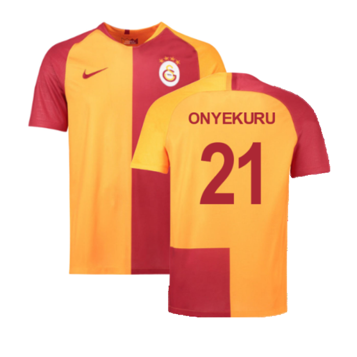 Galatasaray 2018-19 Home Shirt (2XL) (Excellent) (Onyekuru 21)