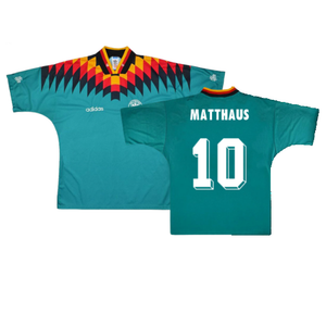 Germany 1994-96 Away Shirt (S) (Excellent) (MATTHAUS 10)_0