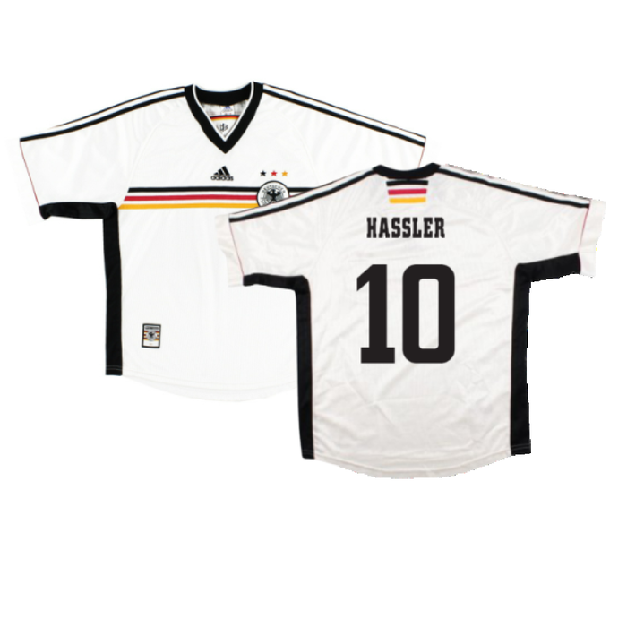 Germany 1998-00 Home Shirt (2XL) (Good) (Hassler 10)