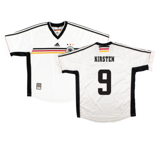 Germany 1998-00 Home Shirt (M) (Good) (Kirsten 9)_0