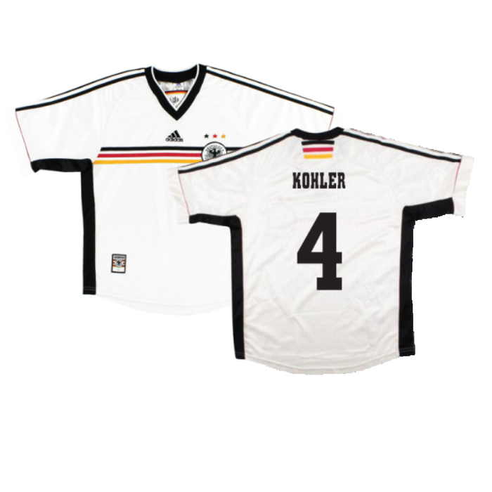 Germany 1998-00 Home Shirt (Excellent) (Kohler 4)