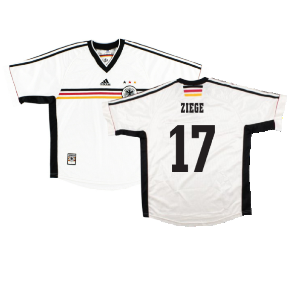 Germany 1998-00 Home Shirt (XL) (Very Good) (Ziege 17)_0