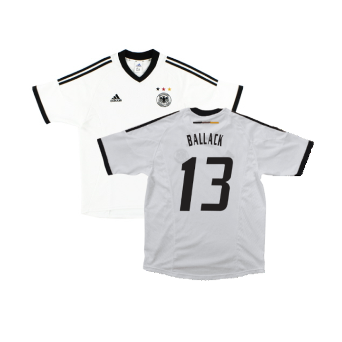 Germany 2002-04 Home Shirt (Excellent) (BALLACK 13)