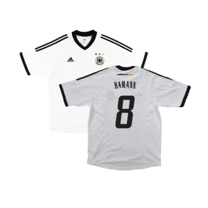 Germany 2002-04 Home Shirt (XLB) (Excellent) (HAMANN 8)_0