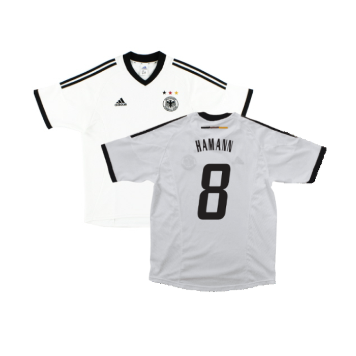 Germany 2002-04 Home Shirt (XL) (Fair) (HAMANN 8)