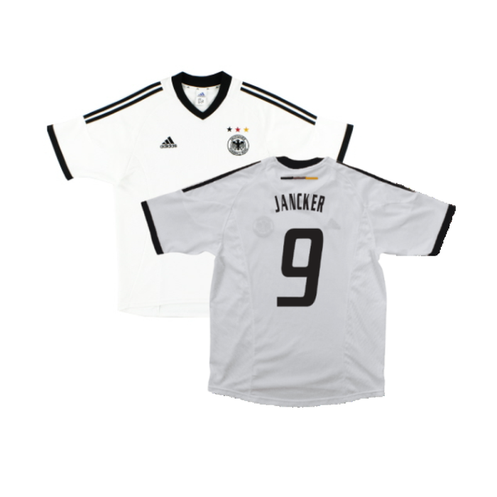 Germany 2002-04 Home Shirt (XLB) (Excellent) (JANCKER 9)