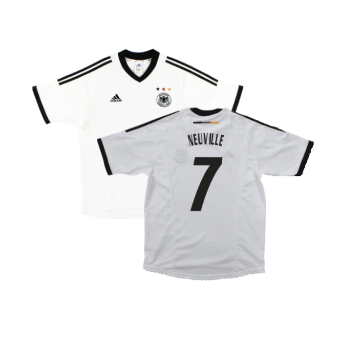 Germany 2002-04 Home Shirt (XL) (Fair) (NEUVILLE 7)