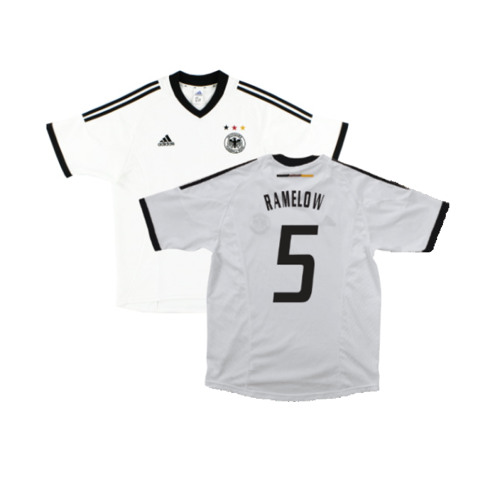Germany 2002-04 Home Shirt (Excellent) (RAMELOW 5)_0