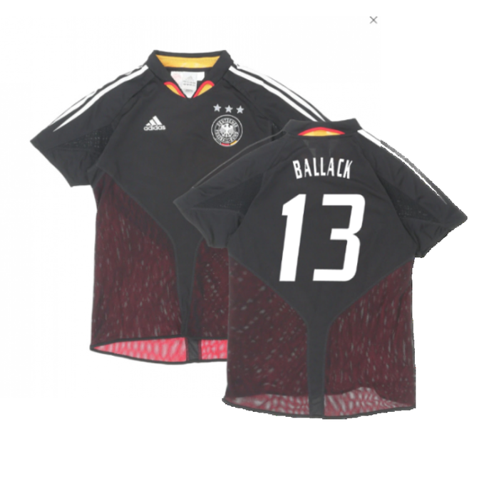 Germany 2004-06 Away Shirt (M) (Very Good) (Ballack 13)