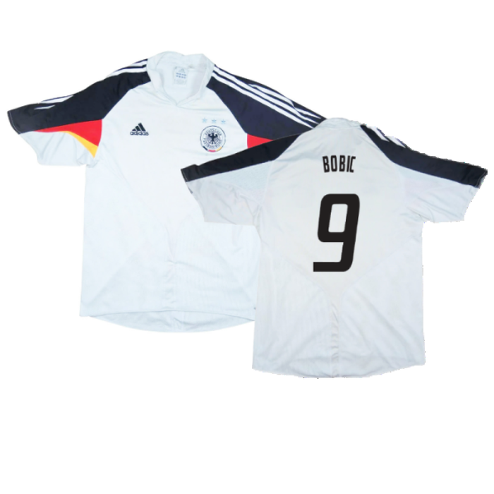 Germany 2004-06 Home Shirt (Good) (Bobic 9)