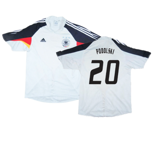 Germany 2004-06 Home Shirt (XL) (Good) (Podolski 20)_0