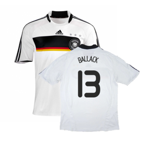 Germany 2008-09 Home Shirt (2XL) (Good) (BALLACK 13)_0