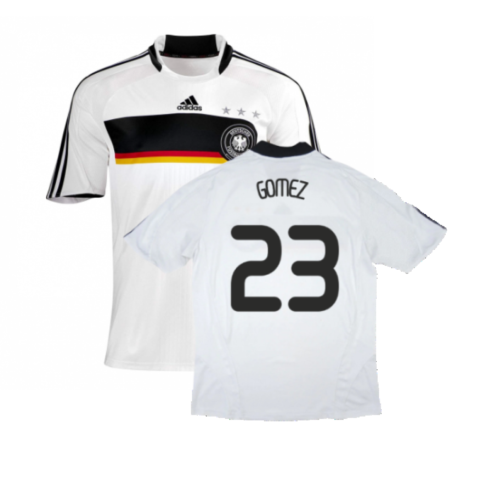 Germany 2008-09 Home Shirt (L) (Excellent) (GOMEZ 23)_0