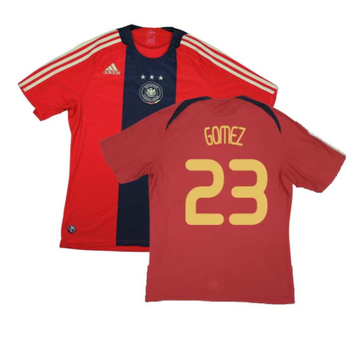 Germany 2008-10 Away Shirt (M) (Excellent) (GOMEZ 23)