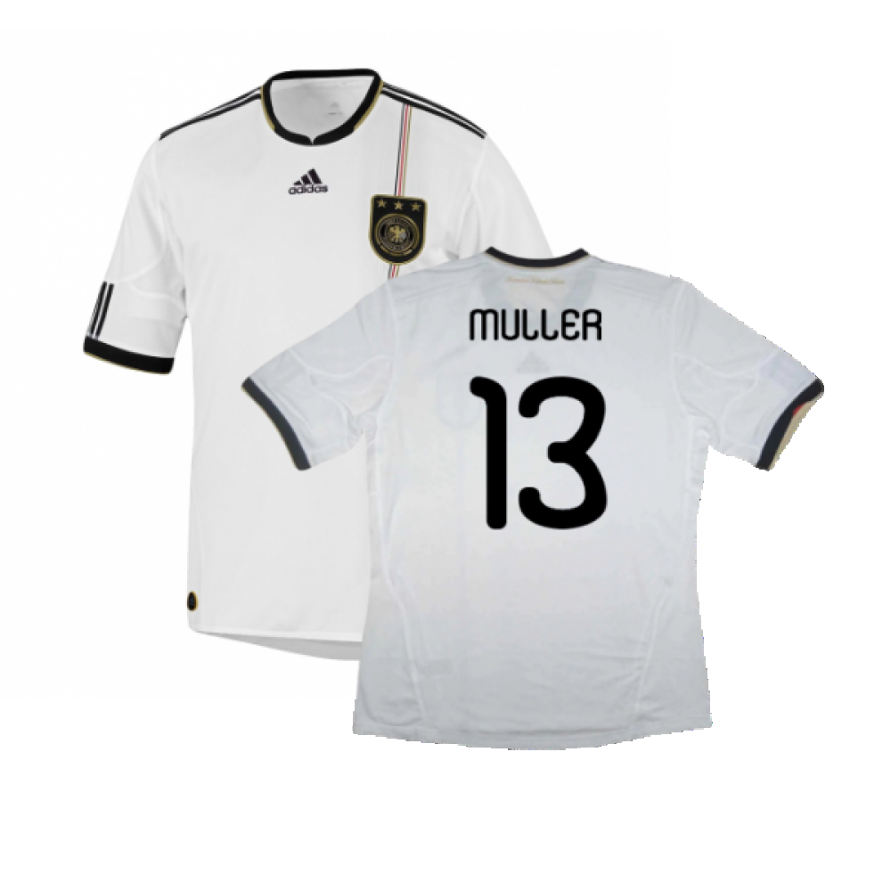 Germany 2010-11 Home Shirt (M) (Good) (MULLER 13)_0