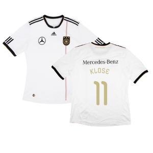 Germany 2010-11 Home Shirt with Mercedes Sponsor (L) (KLOSE 11) (Very Good)_0