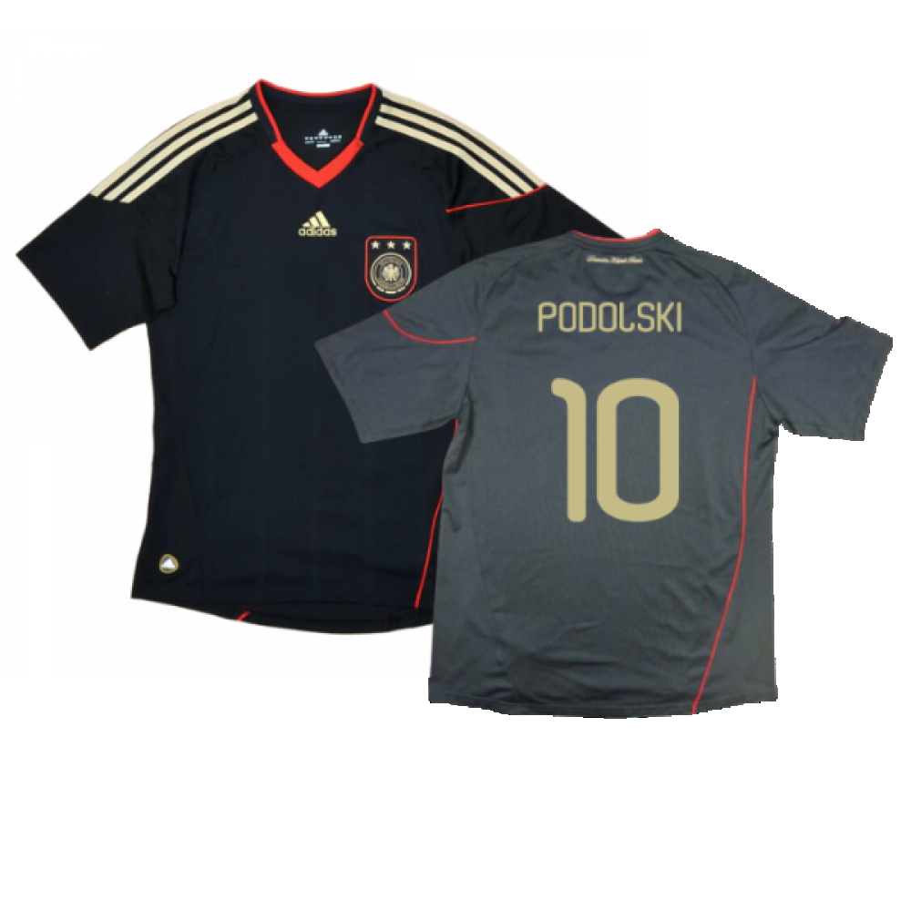 Germany 2010-12 Away Shirt (L) (Very Good) (PODOLSKI 10)_0