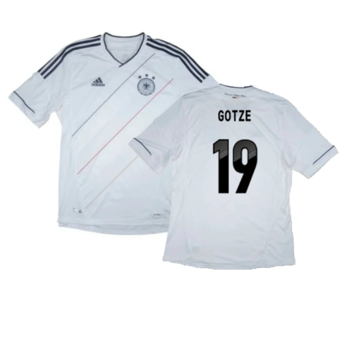 Germany 2012-13 Home Shirt (S) (Excellent) (Gotze 19)