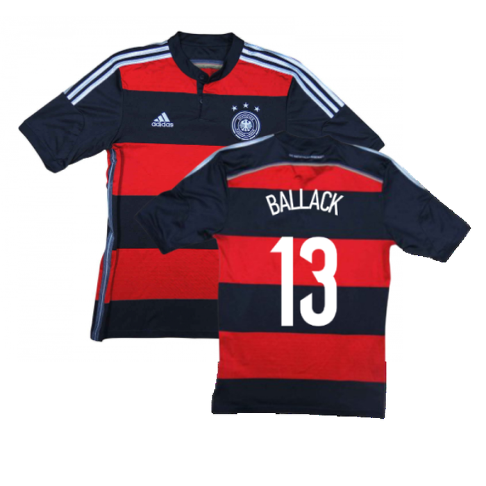 Germany 2014-15 Away Shirt (S) (Excellent) (Ballack 13)