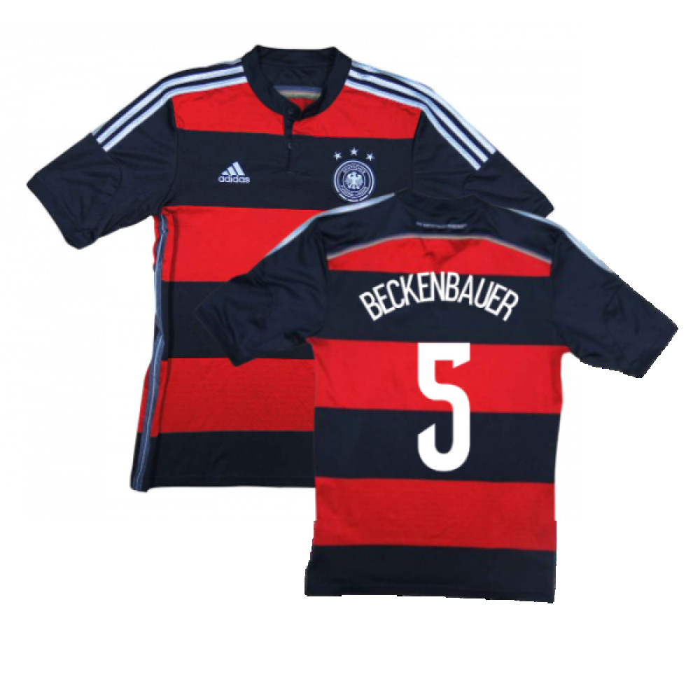 Germany 2014-15 Away Shirt (S) (Excellent) (Beckenbauer 5)_0