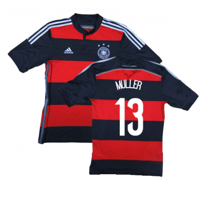 Germany 2014-15 Away Shirt (S) (Excellent) (Muller 13)