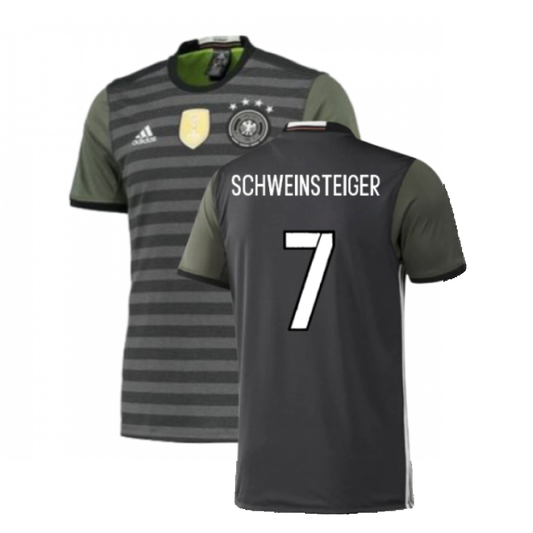 Germany 2015-16 Away Shirt (S) (Excellent) (Schweinsteiger 7)_0