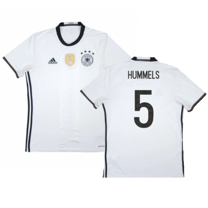 Germany 2015-16 Home Shirt (M) (Fair) (Hummels 5)