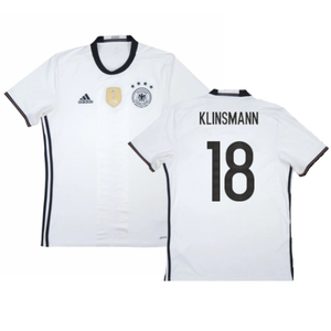 Germany 2015-16 Home Shirt (L) (Very Good) (Klinsmann 18)_0