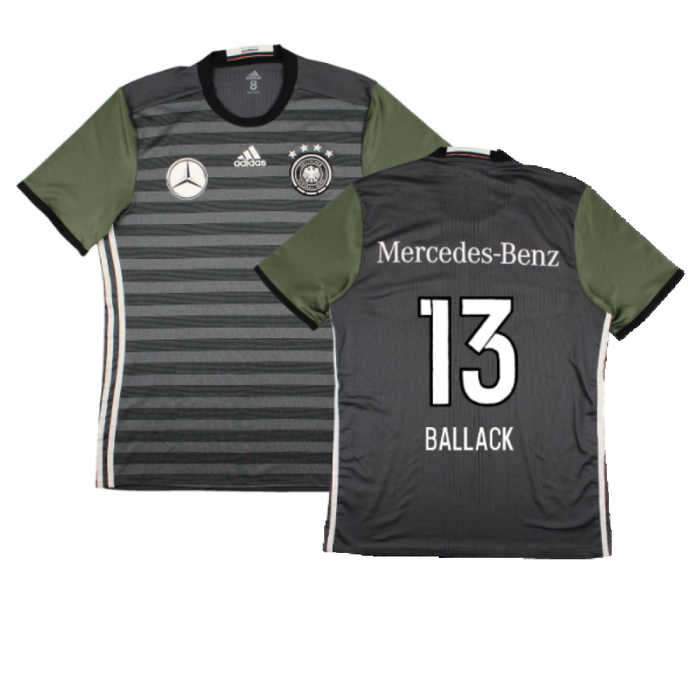 Germany 2016-17 Away Match Issue Shirt (L) (Excellent) (Ballack 13)