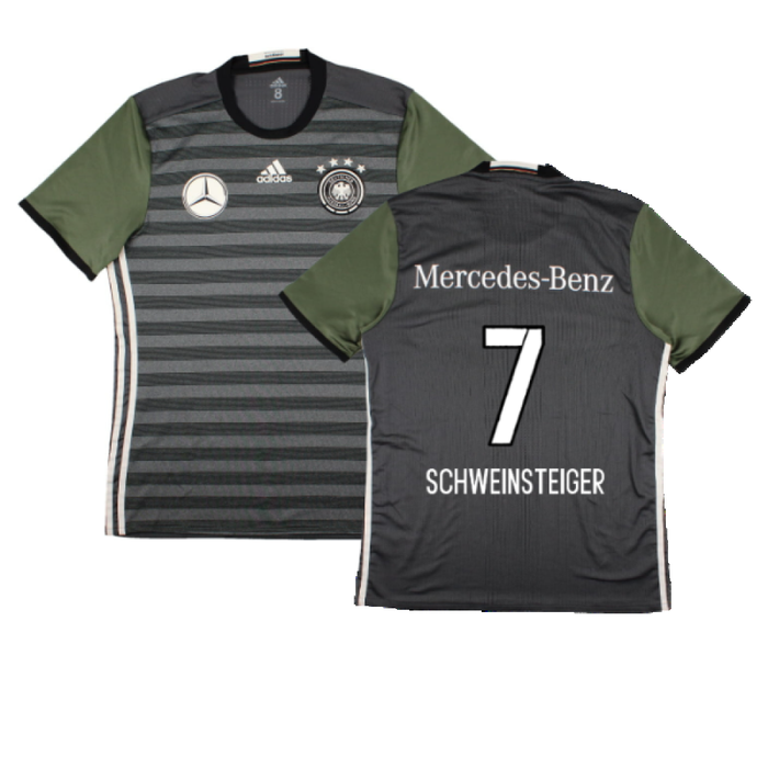 Germany 2016-17 Away Match Issue Shirt (L) (Excellent) (Schweinsteiger 7)