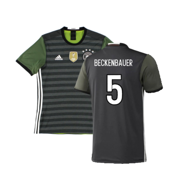 Germany 2016-17 Away Shirt (M) (Very Good) (Beckenbauer 5)