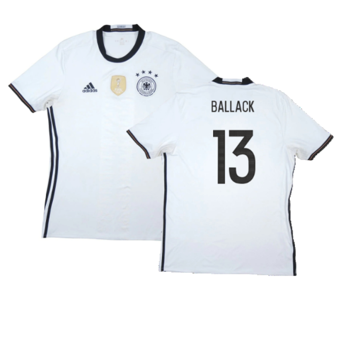 Germany 2016-17 Home Shirt (Good) (Ballack 13)