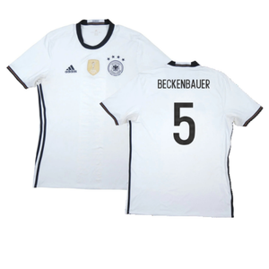 Germany 2016-17 Home Shirt (L) (Good) (Beckenbauer 5)_0