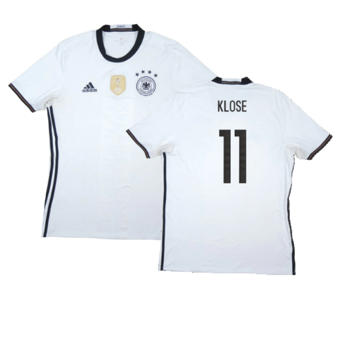 Germany 2016-17 Home Shirt (L) (Good) (Klose 11)