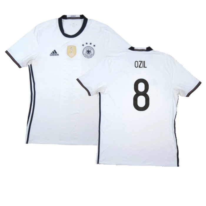 Germany 2016-17 Home Shirt (L) (Very Good) (Ozil 8)