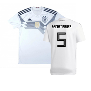 Germany 2018-19 Home Shirt (L) (Very Good) (Beckenbauer 5)_0