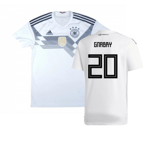Germany 2018-19 Home Shirt (L) (Fair) (Gnabry 20)_0