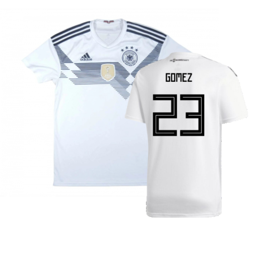 Germany 2018-19 Home Shirt (XL) (Good) (Gomez 23)_0