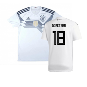 Germany 2018-19 Home Shirt (XL) (Good) (Goretzka 18)_0