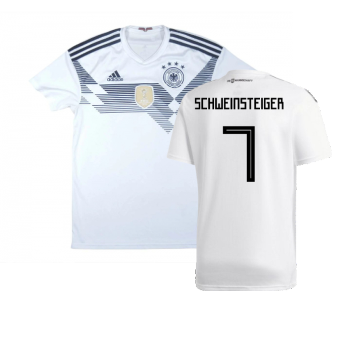 Germany 2018-19 Home Shirt (Very Good) (Schweinsteiger 7)