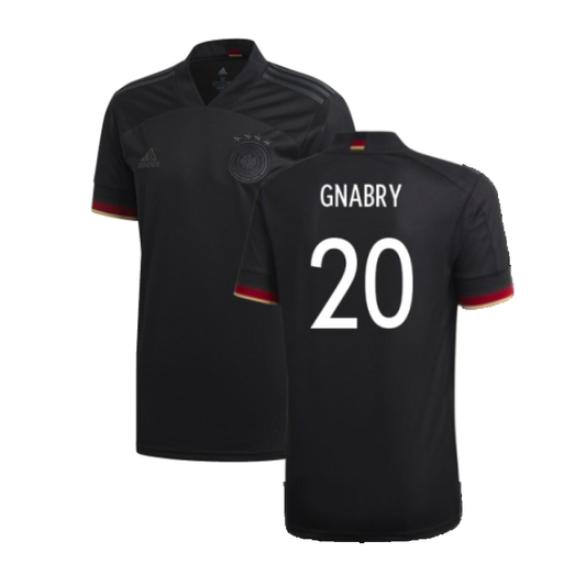 Germany 2020-21 Away Shirt (S) (Mint) (GNABRY 20)_0