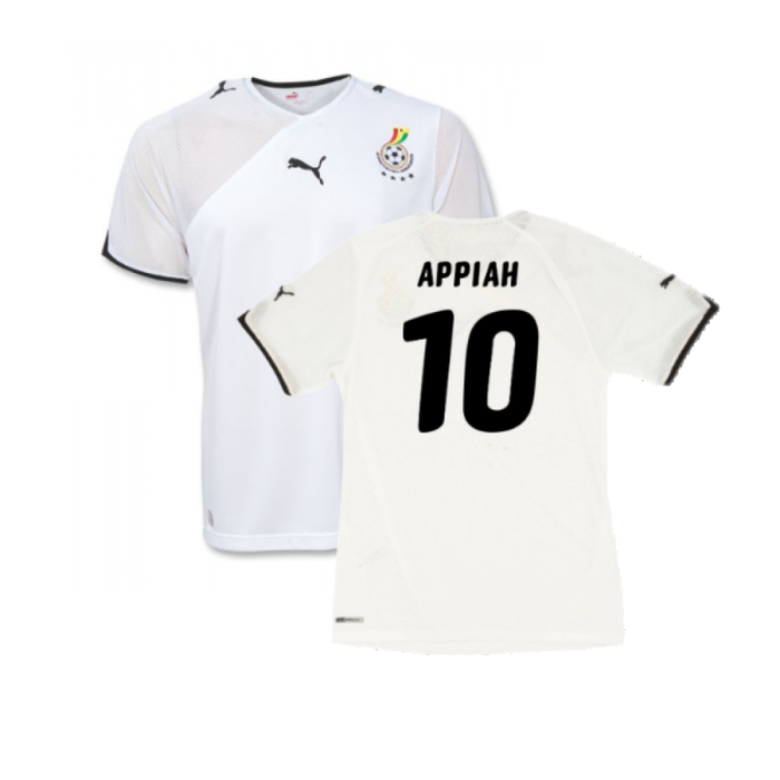 Ghana 2010-11 Home Shirt (M) (Fair) (Appiah 10)