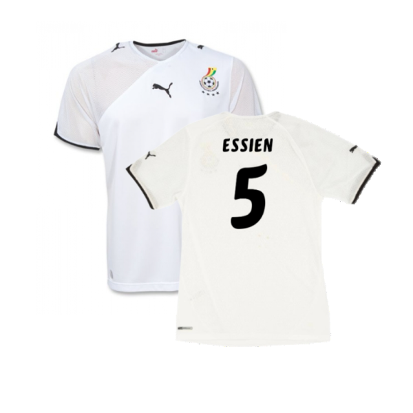 Ghana 2010-11 Home Shirt (M) (Fair) (Essien 5) – Classic Football Kit