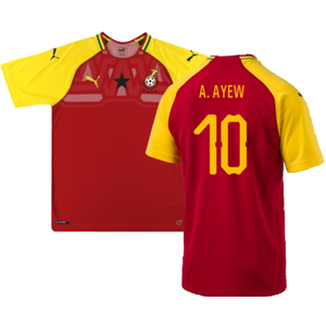 Ghana 2018-19 Home Shirt (L) (BNWT) (A. Ayew 10)_0